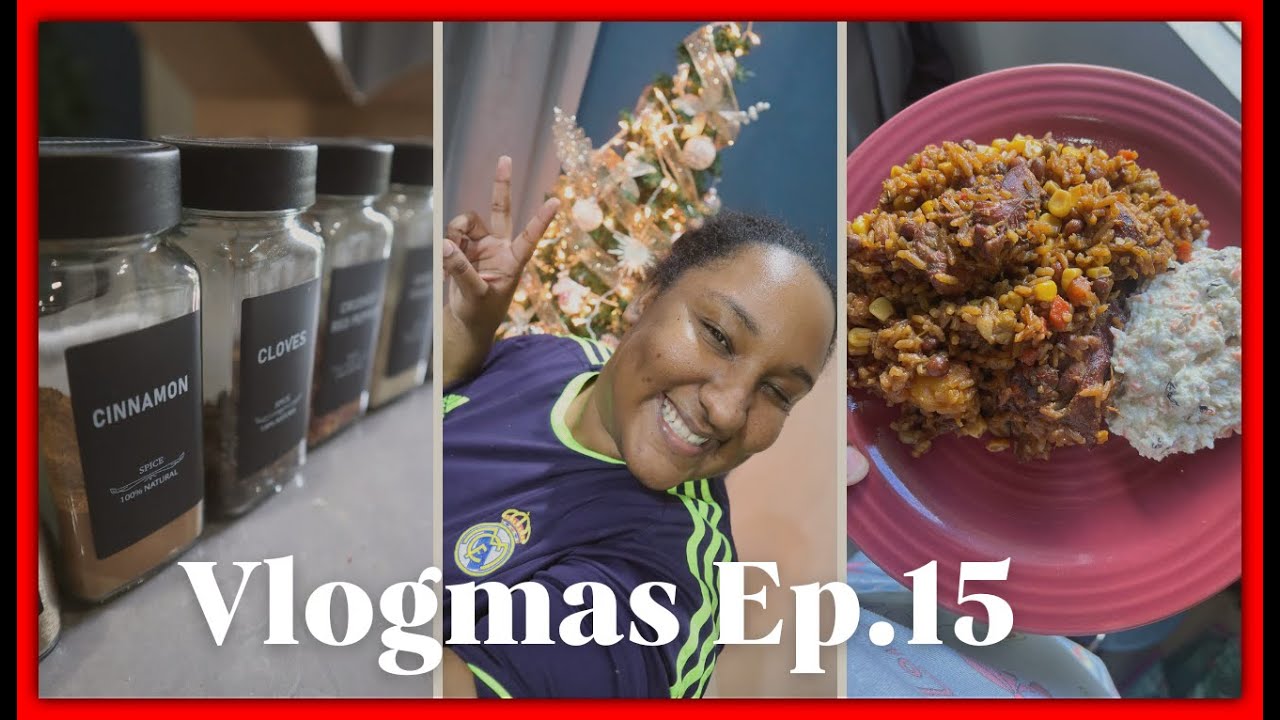VLOGMAS EP. 15🎄OH CHRISTMAS TREE!, KITCHEN & BATHROOM ORGANIZATION +  I TRIED THE PELAU AGAIN AND...