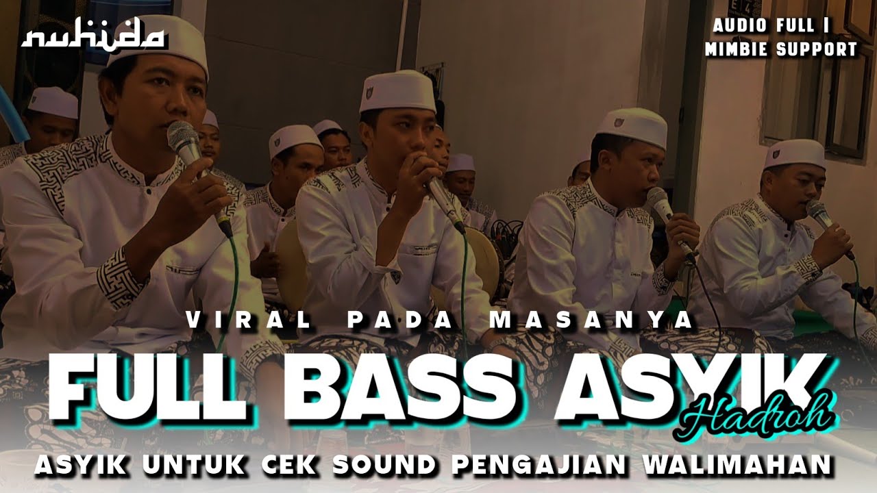 FULL BASS ASIK UNTUK CEK SOUND WALIMAHAN - VIRAL PD MASANYA COVER HADROH AL MANDURI