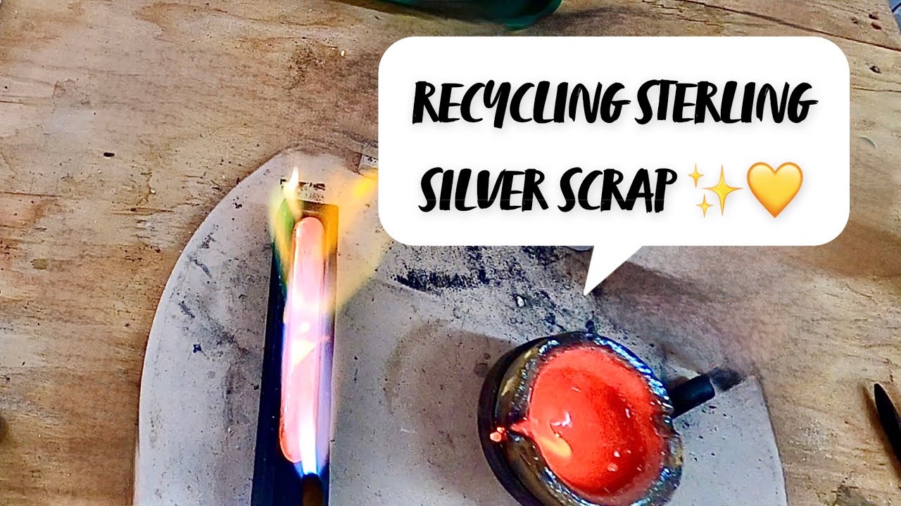 How I Recycle Silver Scrap to Save Money!?