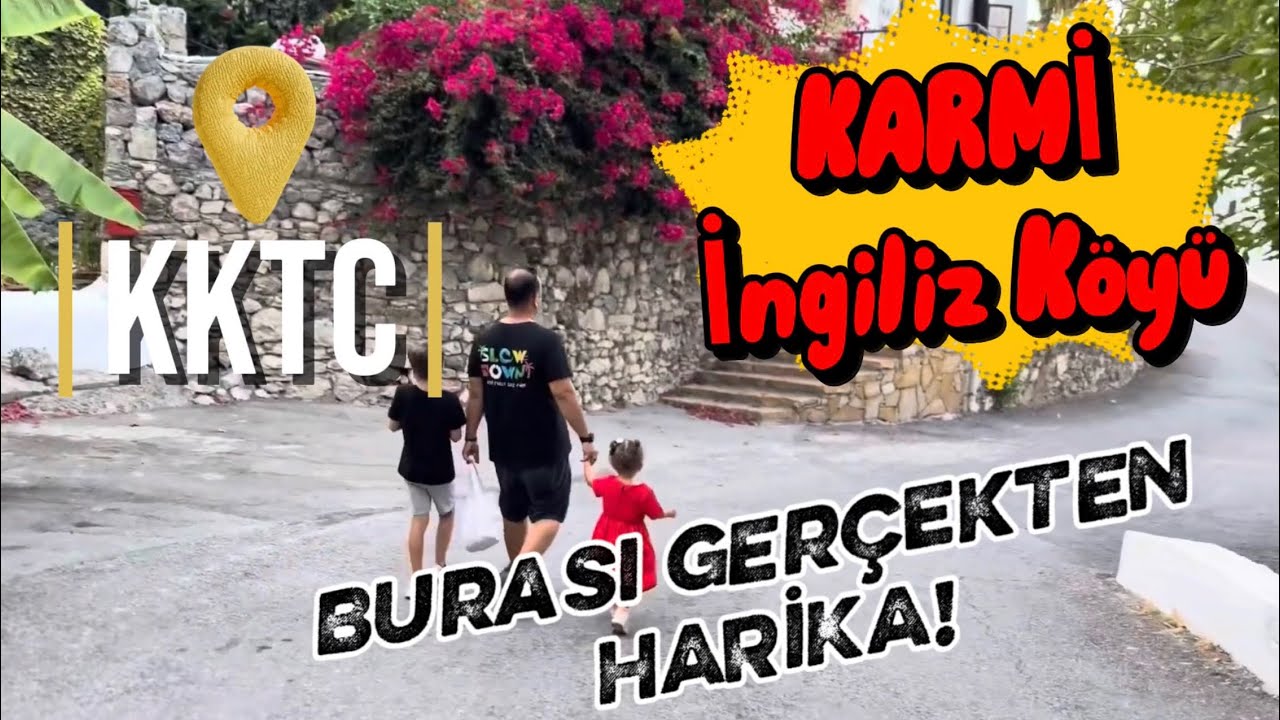 🏡 Taş Evleri ve Huzuruyla Karmi Köyü | Cyprus Village Life