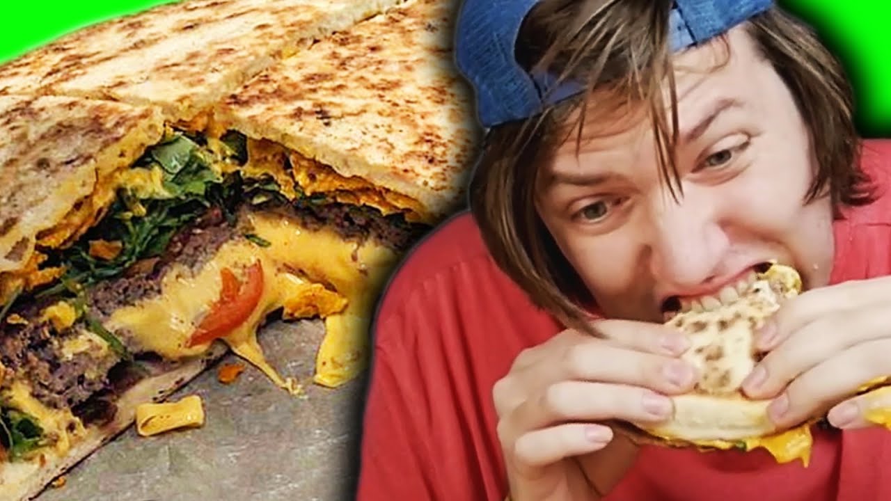 KILOVÝ PIZZABURGER CHALLENGE! 🍕🍔