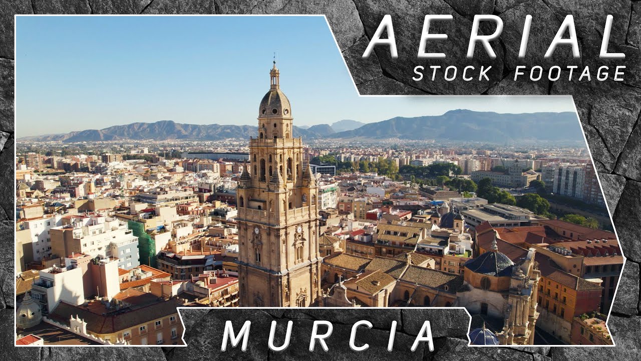 Murcia ● Spain 🇪🇸 | 4K Aerial Drone Stock Footage