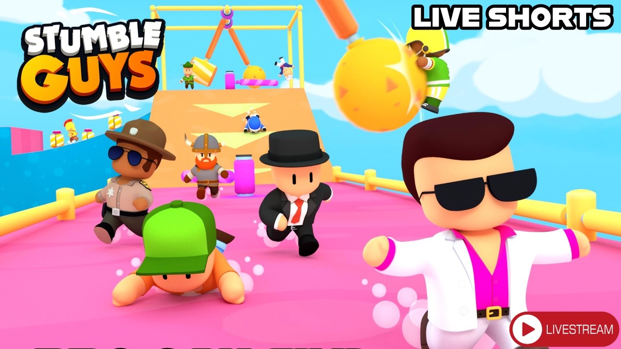 MABAR STUMBLE GUYS SEKARANG! SINI KALAU BERANI LAWAN AKU 😎 #Shorts #StumbleGuysLive #Mabar
