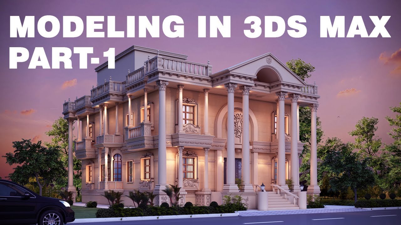 Modeling A Traditional House In 3ds Max | Jodhpur House Modeling | Part 1