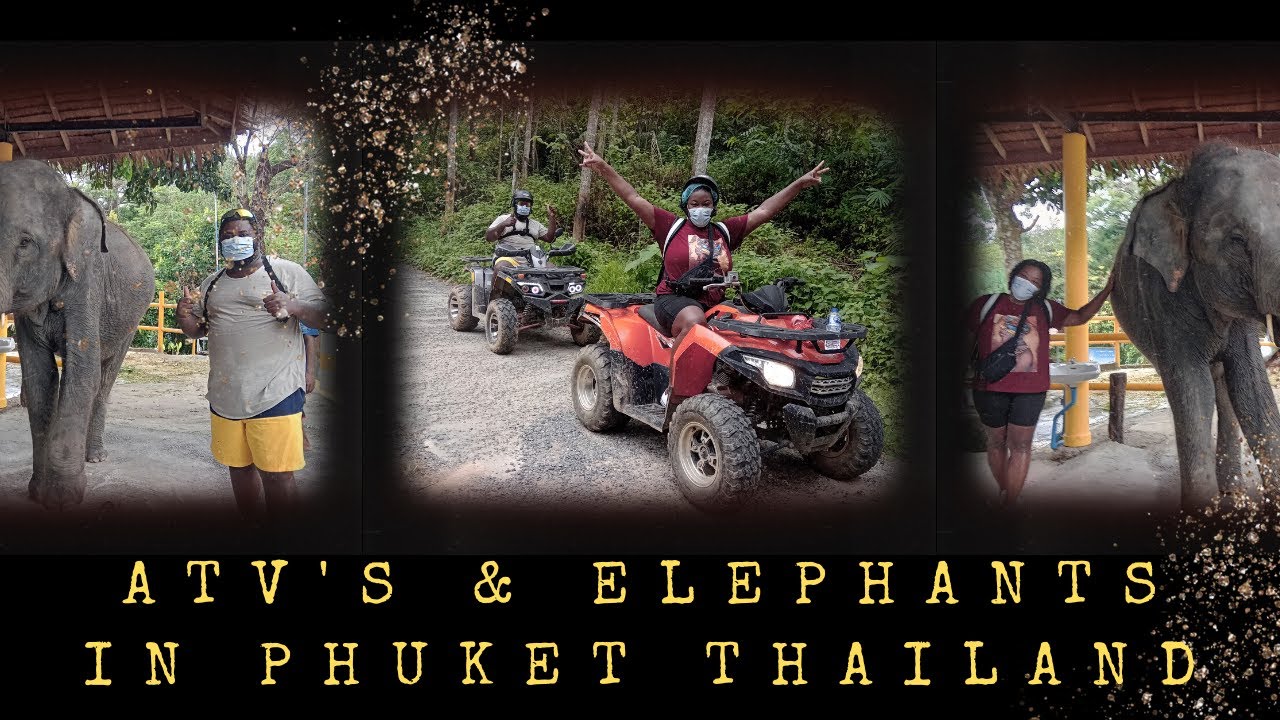 ATV Riding in Phuket Thailand to Big Buddha.