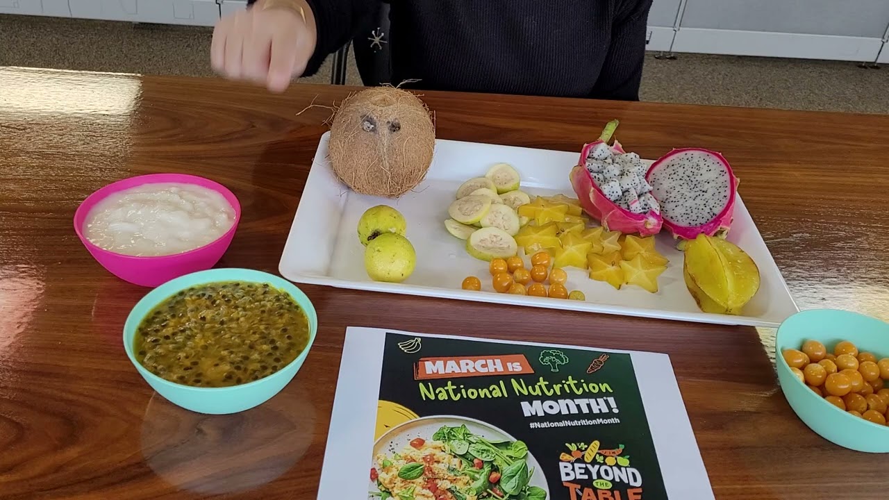 Try a new Fruit National Nutrition Month Beyond the Table Senior Resources