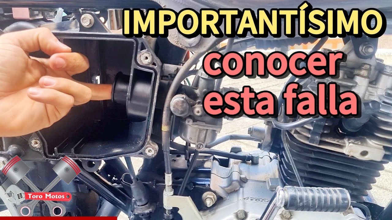 ❌ Porque mi Moto NO tiene FUERZA al Acelerar y no avanza (Soluci&oacute;n)