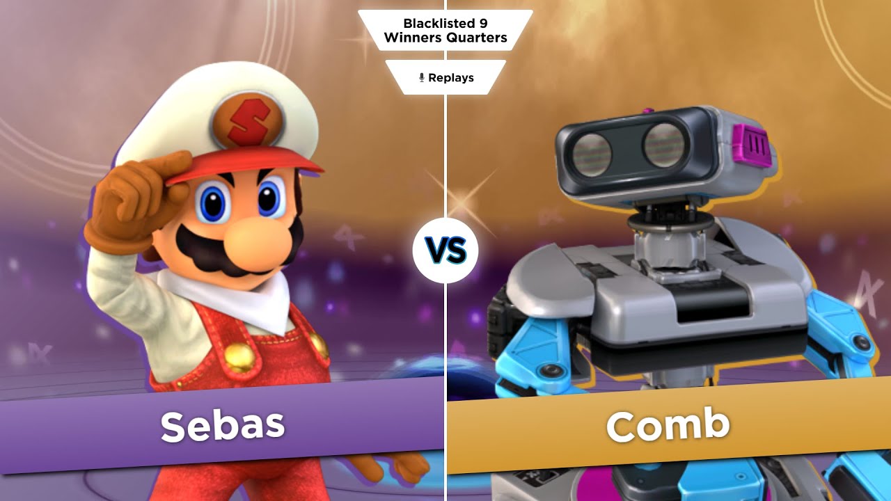 Blacklisted 9 WQ - Sebas (Mario) vs Comb (ROB)