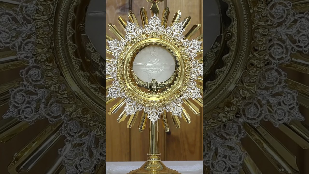 &iexcl;P&oacute;strate ante Jes&uacute;s Sacramentado!🙏🙏🙏 Visita al Sant&iacute;simo Sacramento del Altar. 15 minutos con Jes&uacute;s