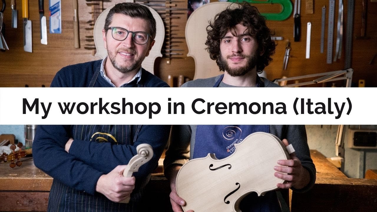 About me and my workshop in Cremona (Italy) - Master Violin Maker