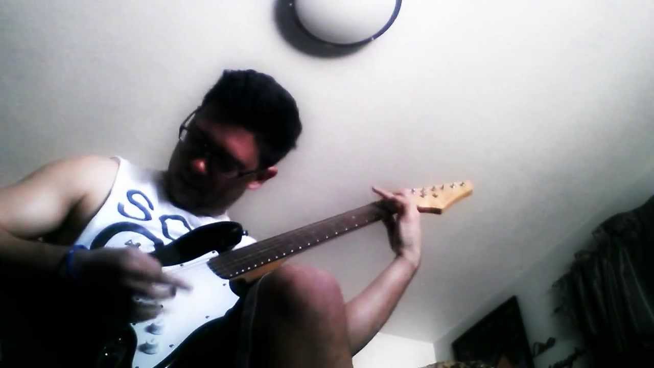 Mikey writing brand new Unholy Descent riffs