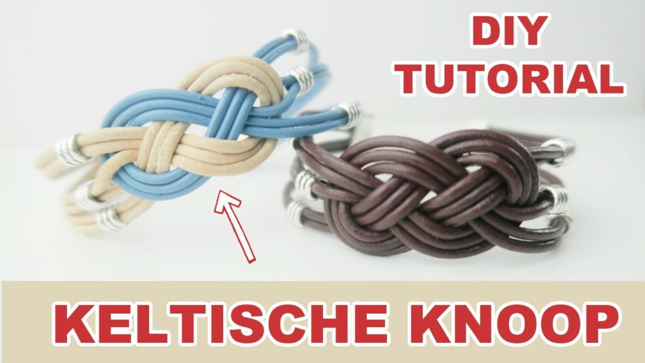 Leren Armband met Keltische Knoop Maken- Sieraden Tutorial