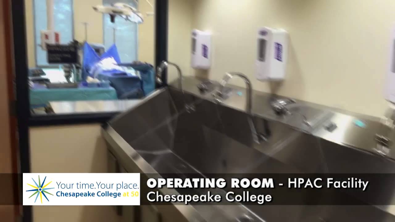 Chesapeake College New Building Tour - Surgical Skills Lab