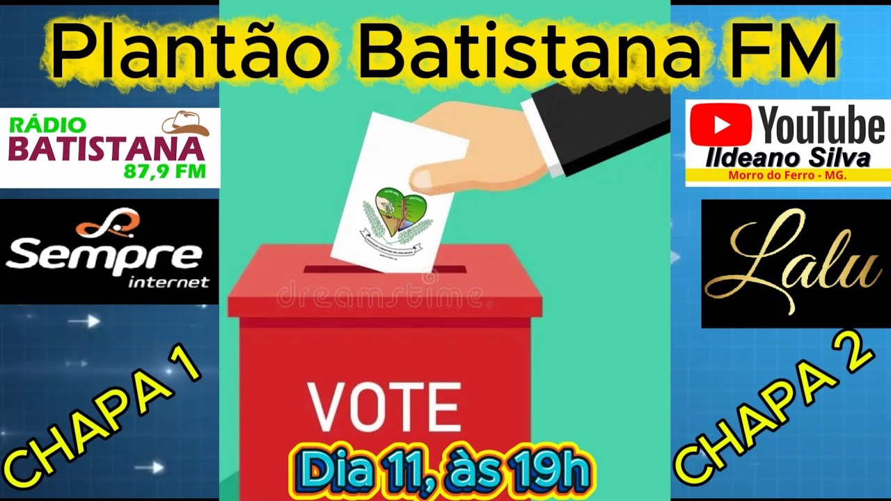 CHAPA 1 ou CHAPA 2? OUÇA PARA MELHOR VOTAR