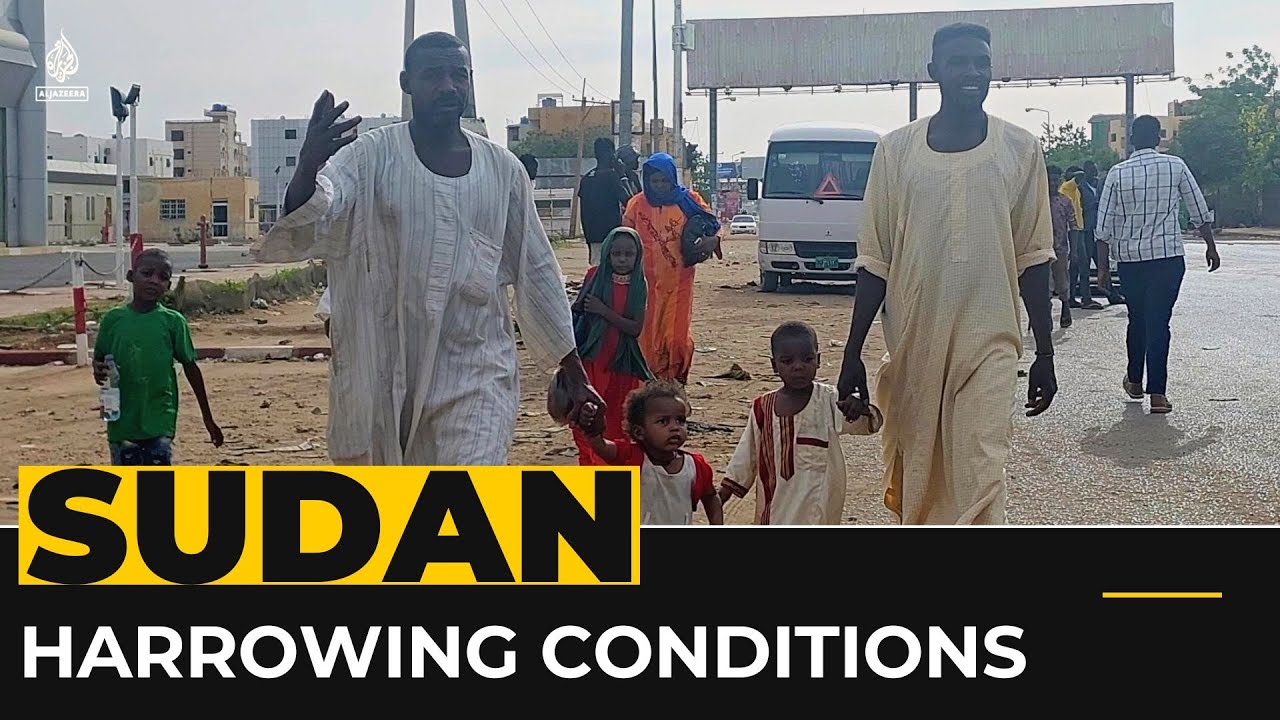 Sudan fighting: Hundreds killed and thousands displaced