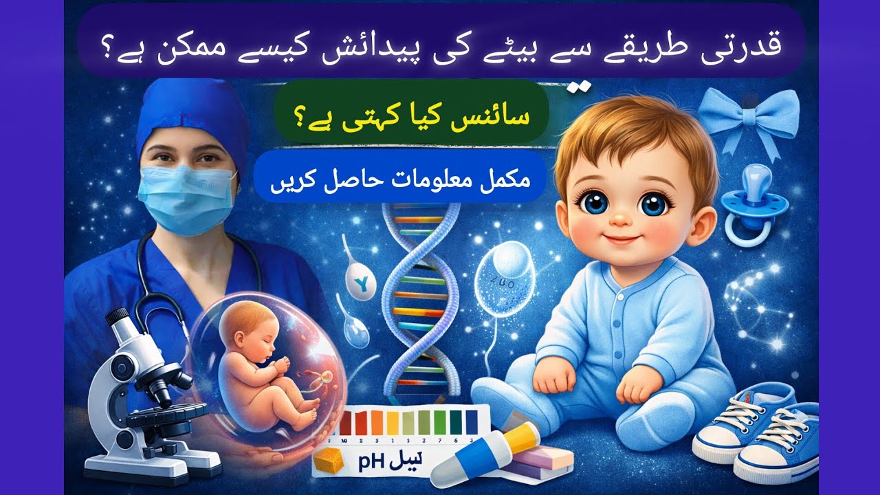 How to Conceive a Baby Boy Naturally | Medical Facts & Tips | قدرتی طریقے سے بیٹا کیسے ہو؟