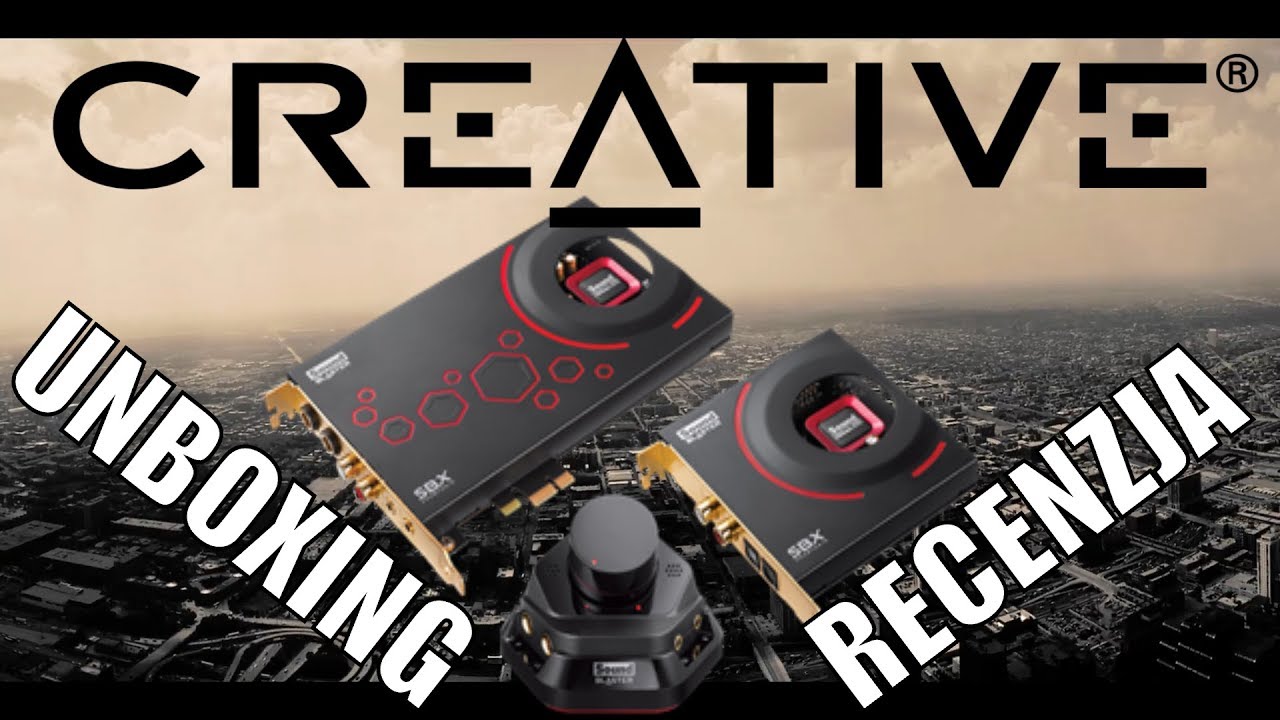 Creative Sound Blaster ZxR Unboxing i Recenzja