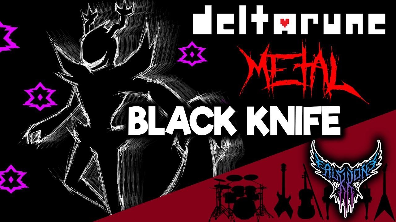 DELTARUNE Chapter 3+4 - Black Knife 【Intense Symphonic Metal Cover】
