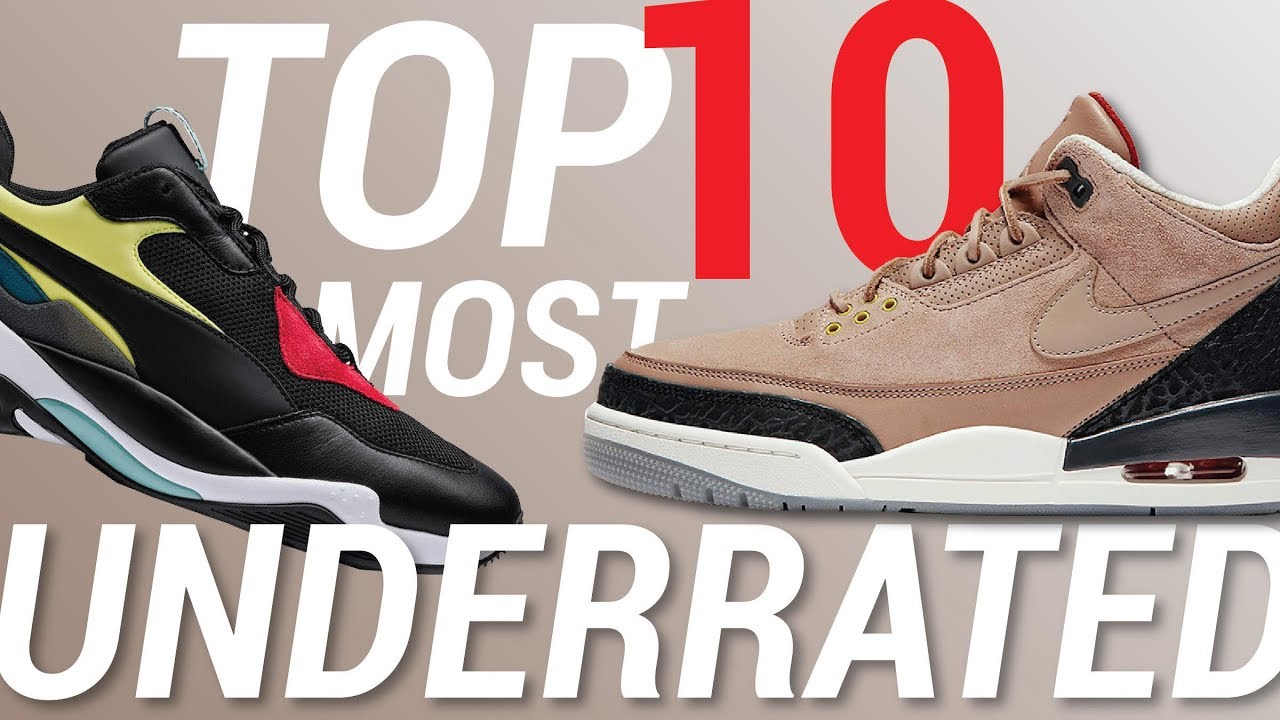 TOP 10 Most Underrated 2018 Sneaker Releases