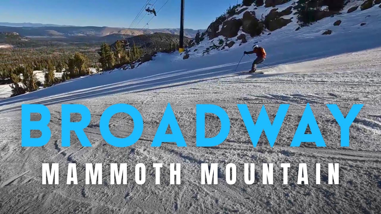 Broadway Blue Run on Mammoth Mountain | Multicam Ski Edit