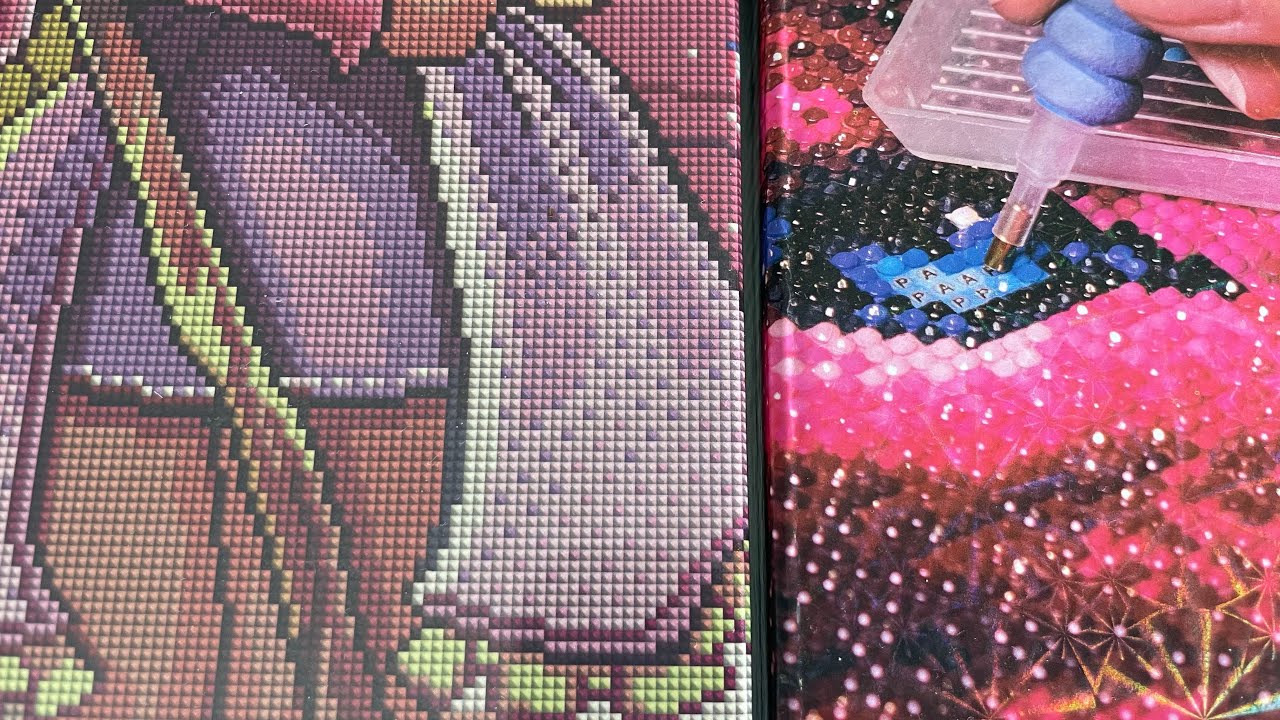 Unboxing @diamondartclub deux beautés 🥰 #diamondpainting #diamantpainting 