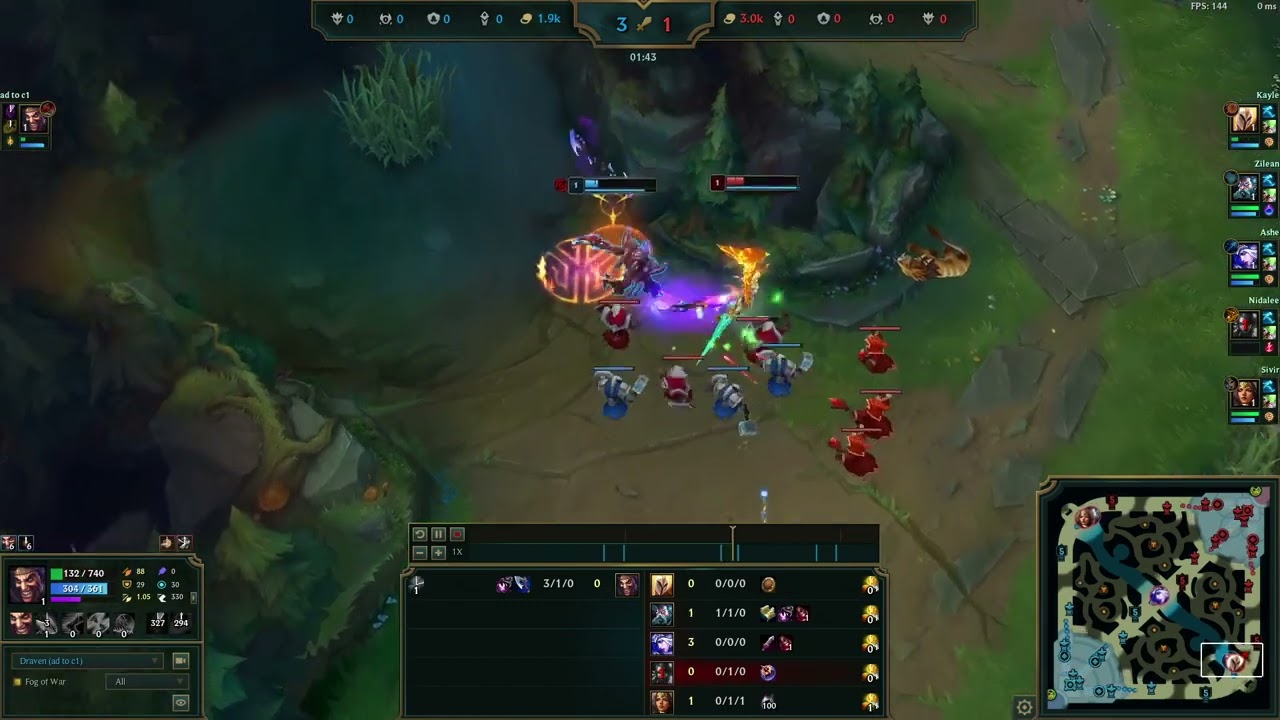 [WR] SPEEDRUN - League of Legends fastest trinity force 2024-V14.06 (2:25)