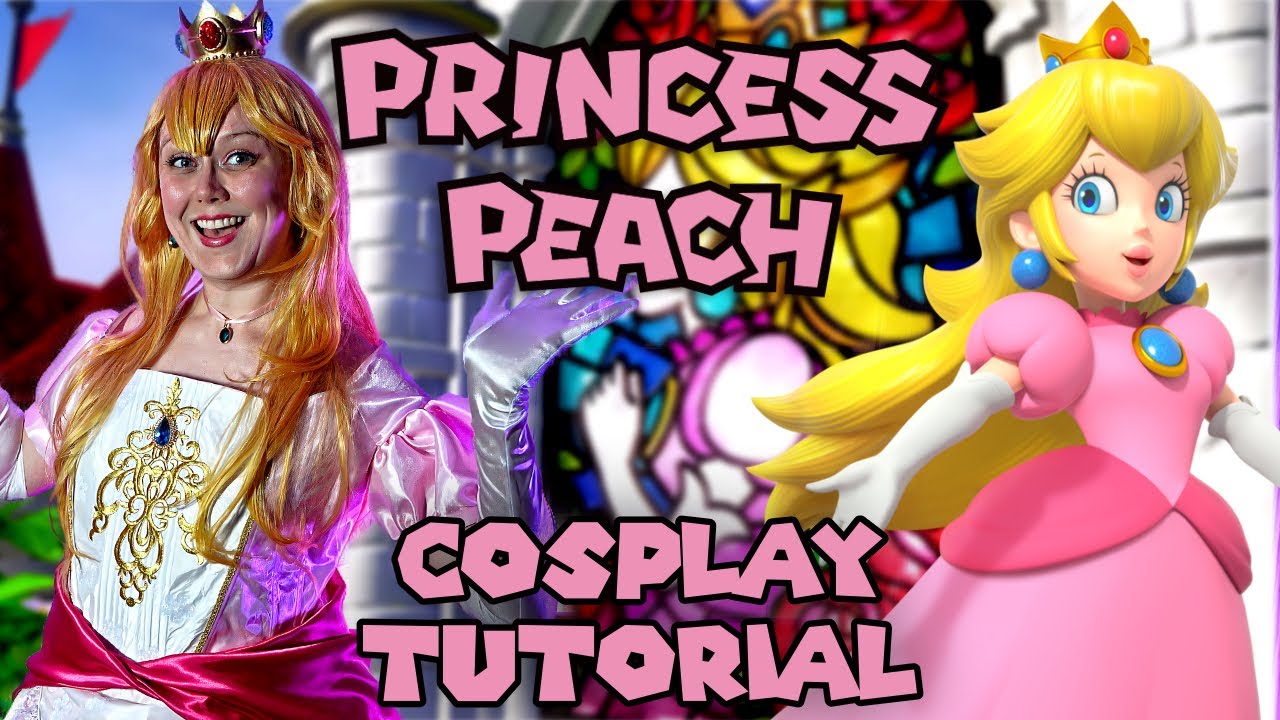 Becoming Princess Peach: A Cosplay Transformation