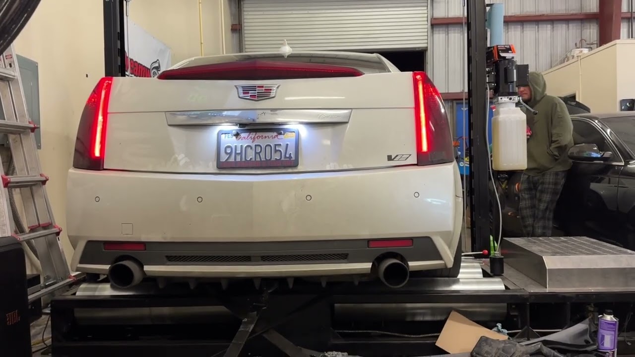 Cadillac CTS V 900hp on ⛽️PUMP e85 ‼️