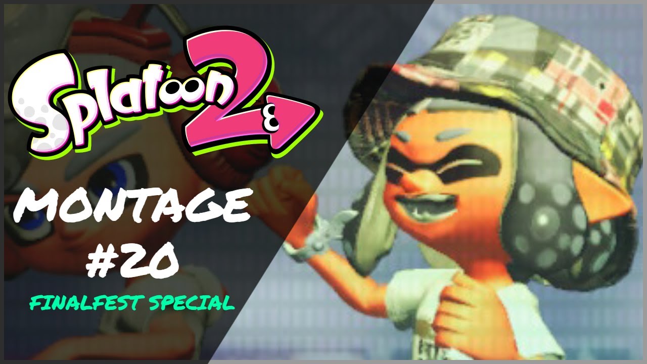 A FAREWELL TO SPLATFESTS! FINALFEST SPECIAL! | Splatoon 2 (Montage #20)