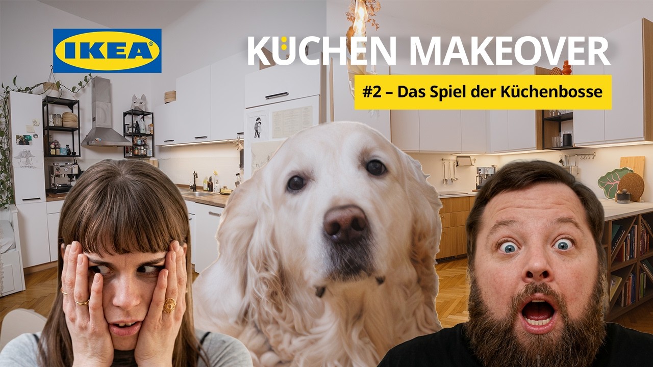 IKEA K&uuml;chen Makeover: Chaotische Altbauk&uuml;che wird moderne K&uuml;che mit extra Stauraum | Folge 2