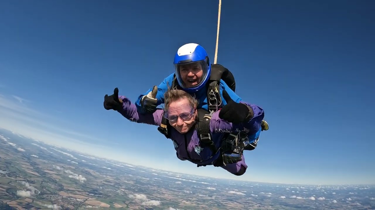 Skydive No.4 With GoSkydive Salisbury (Headcam View)
