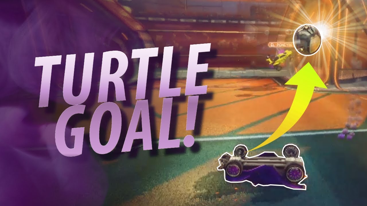 INTENDED TURTLE GOAL! (Rocket League Funny Moments #8)