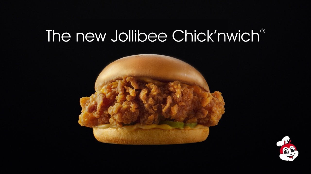 The NEW Jollibee Chick'nwich