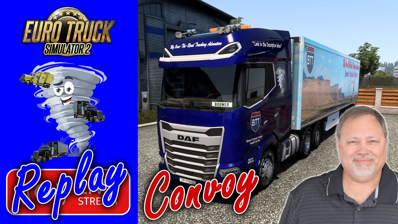 Euro Truck Simulator 2 Discord Convoy Live Stream Replay