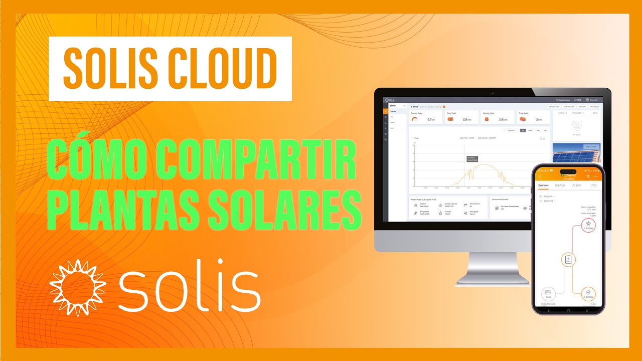 ¿Cómo compartir plantas Solares? Solis Cloud