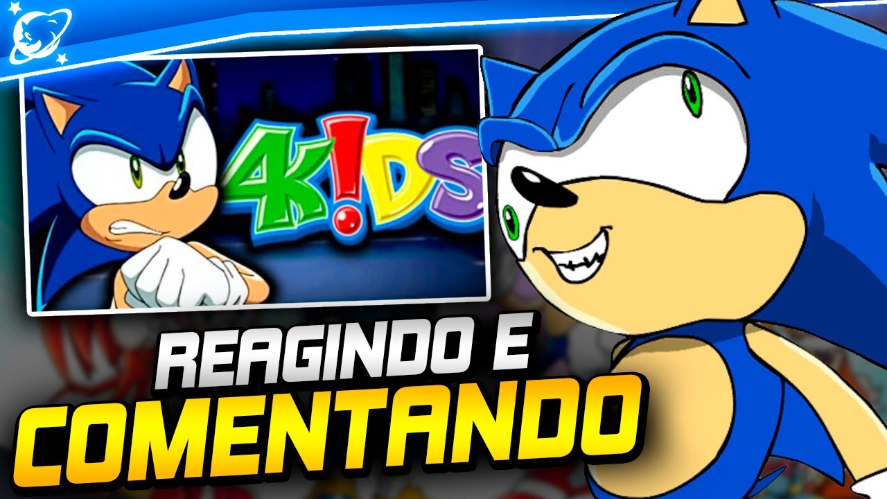 REACT: QUANDO A 4KIDS DESTRUIU O SONIC X? | FT PALMITO E VICTOR - @WindowsJack