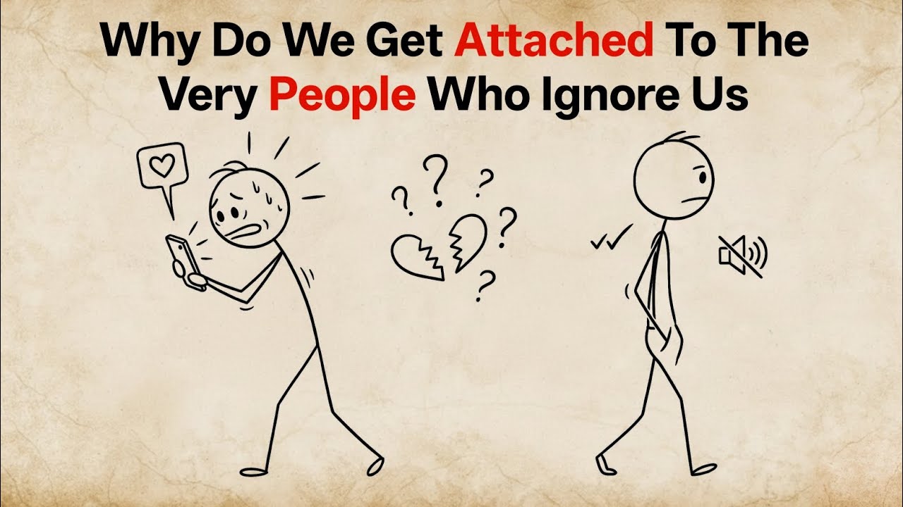 Why do we get attached to the very people who ignore us