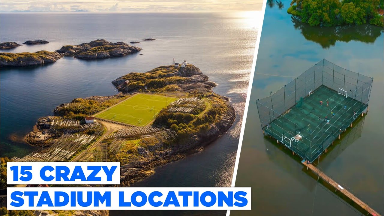 15 Football Stadiums in the Most Unexpected Places 🌍