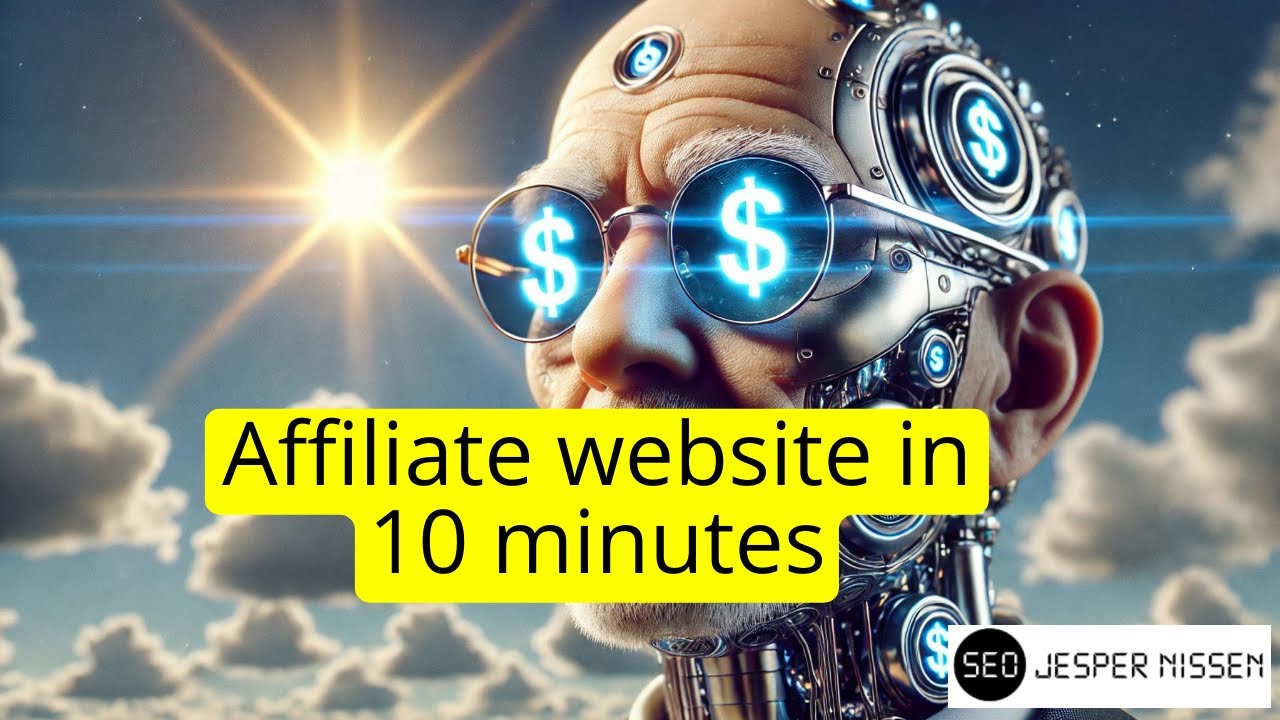 Affiliate website in 10 minutes with AI Wisemind