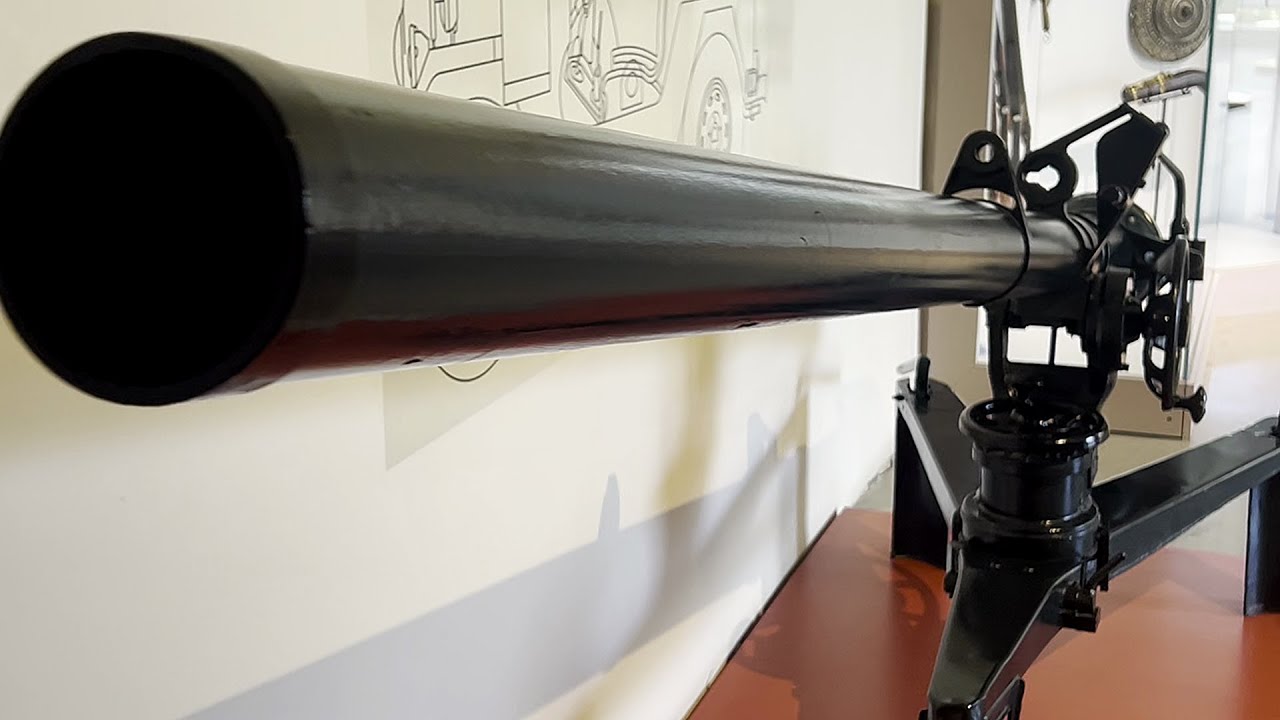 M40 recoilless rifle in museum
