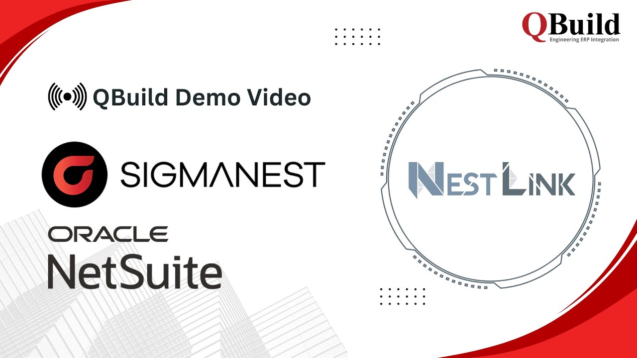 NestLink for SigmaNEST - Oracle NetSuite Demo Video