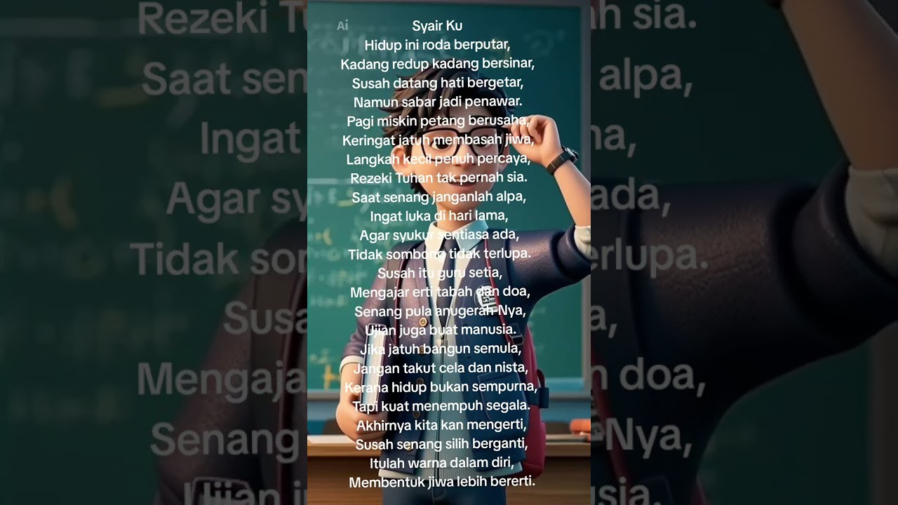 Syair Hidup Susah dan Senang