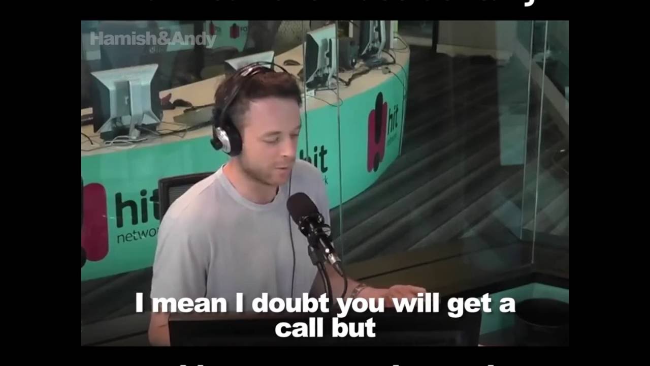 Prank call show accidentally find best man in Australia