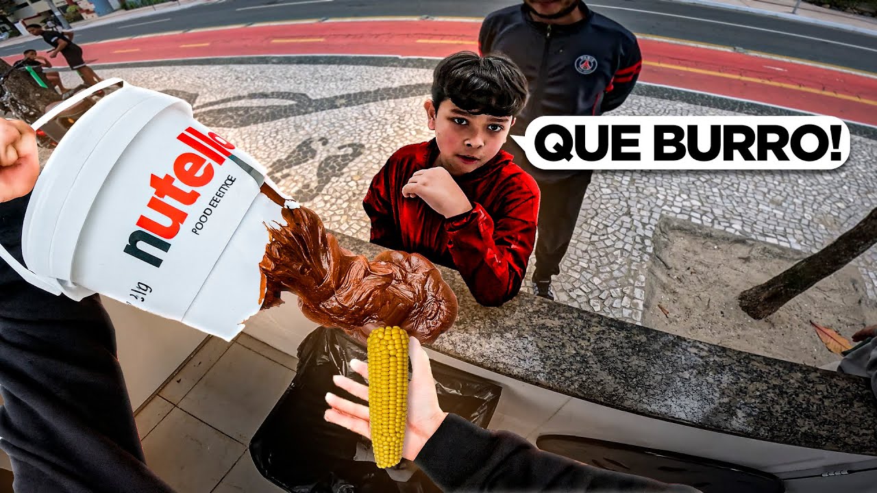 VOLTEI NO MEU ANTIGO EMPREGO E DEIXEI O BALDE DE NUTELLA CAIR NA FRENTE DO CLIENTE… 