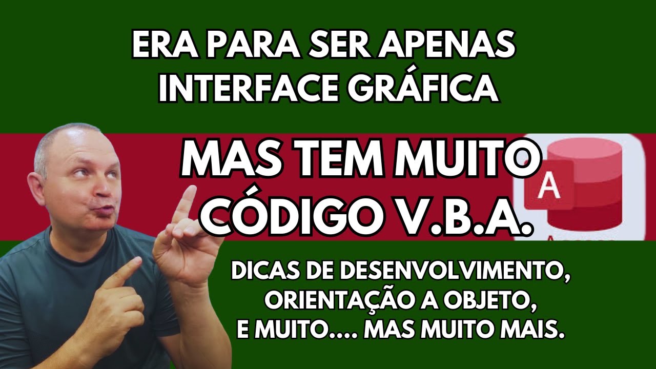 Interface gráfica no Access - usando os controles de formulário