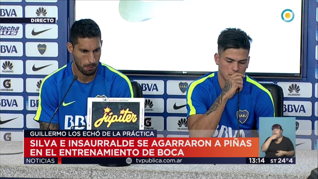 TV P&uacute;blica Noticias - Conferencia Insaurralde Silva en BOCA