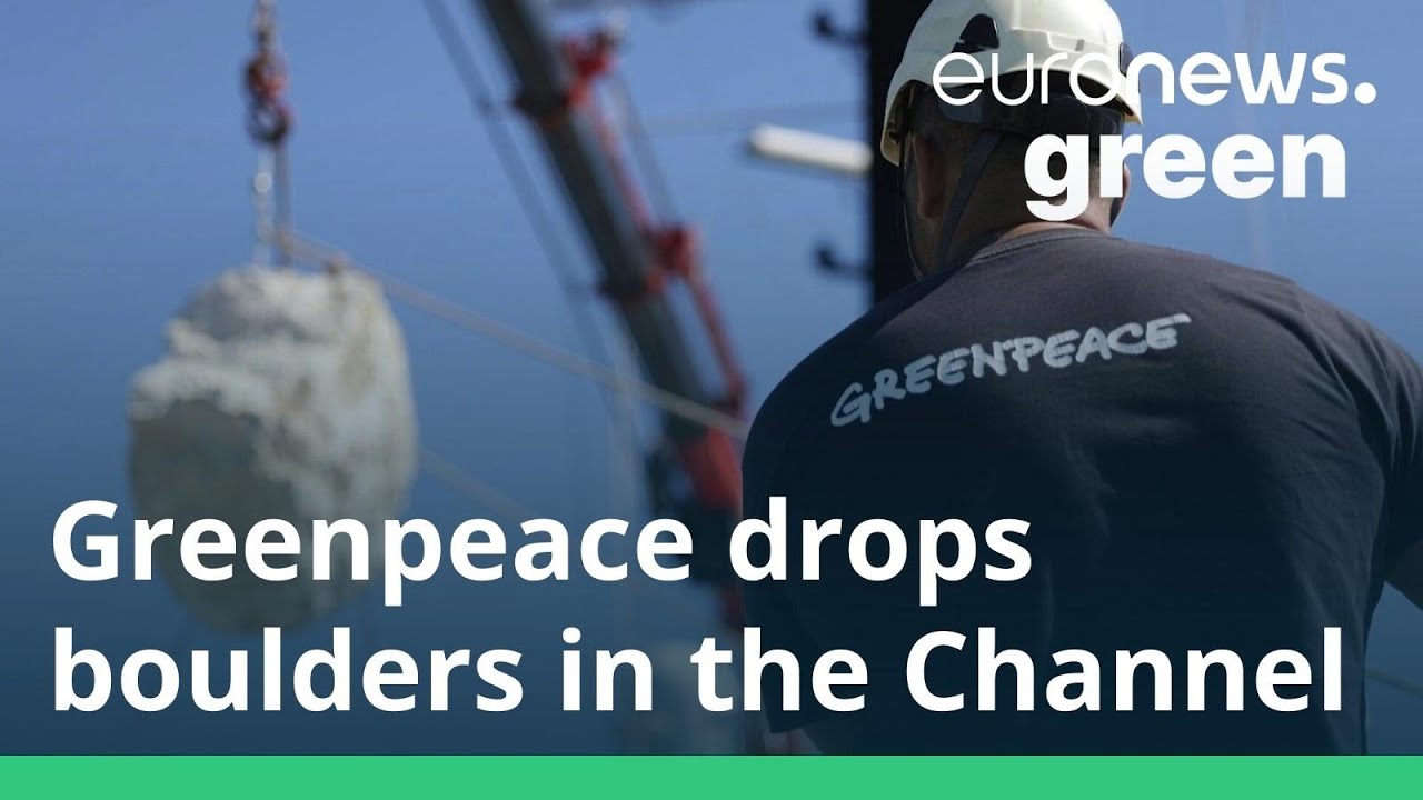 Greenpeace is using boulders in the fight against bottom trawlers - but why?