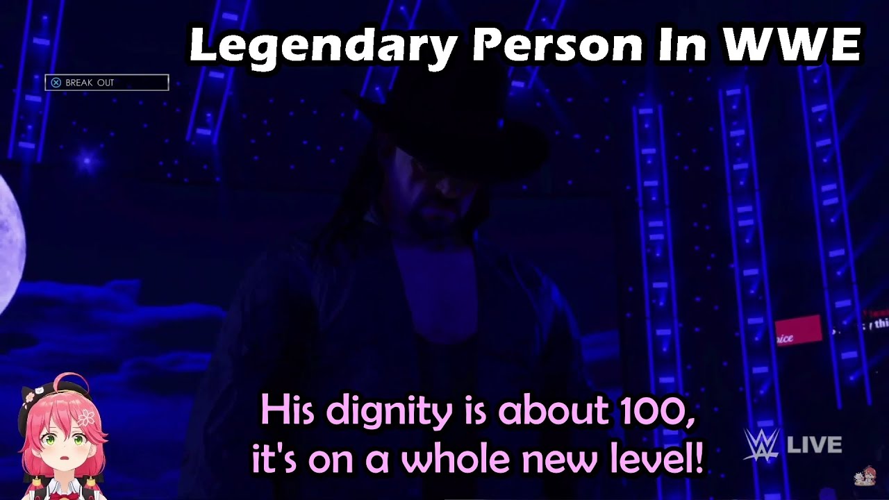 Miko is Amazed By The WWE Legend Undertaker's Entrance to the Ring