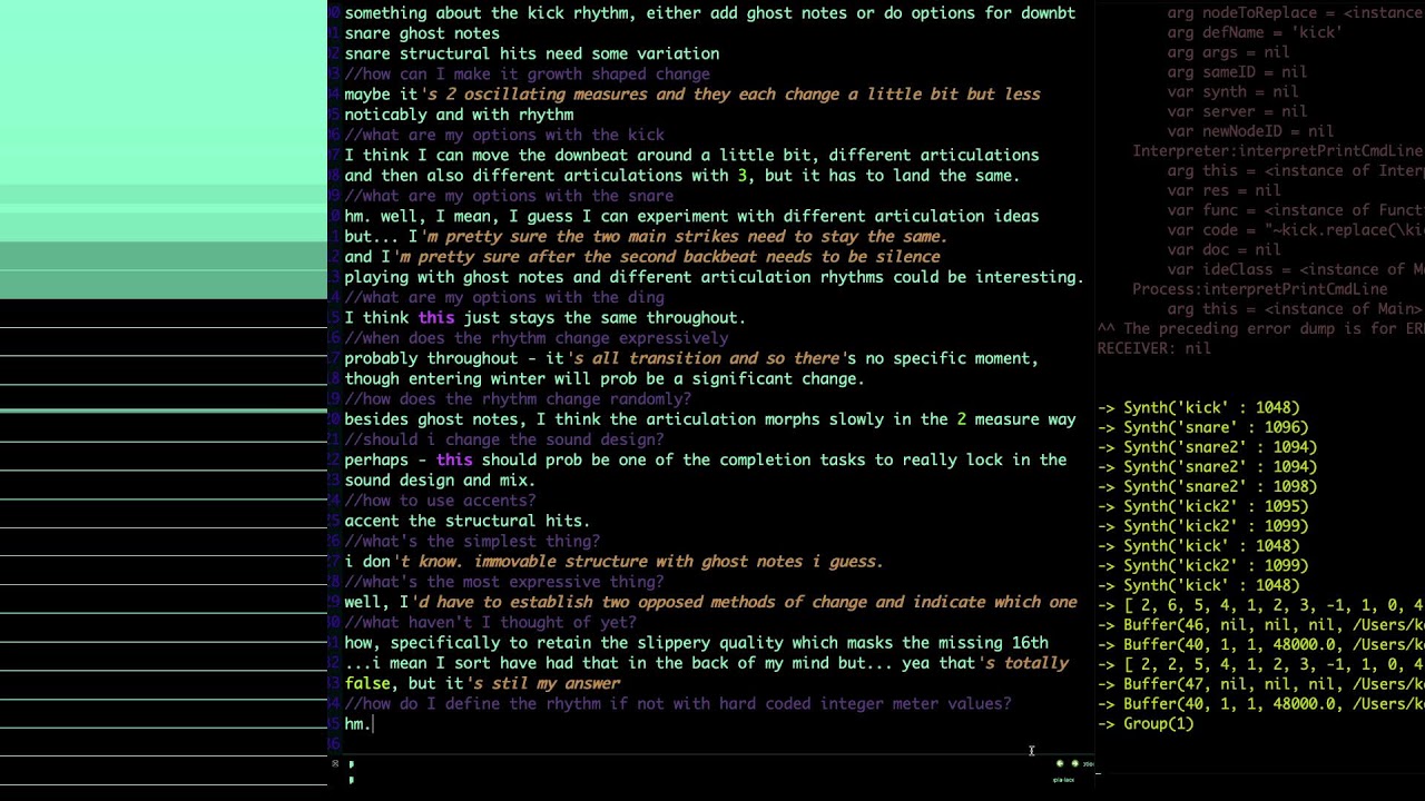 2025 04 22 A: Composing