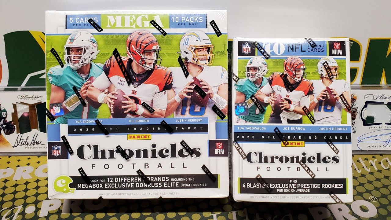 2020 Chronicles Football Retail Mega Box + Blaster Box Opening